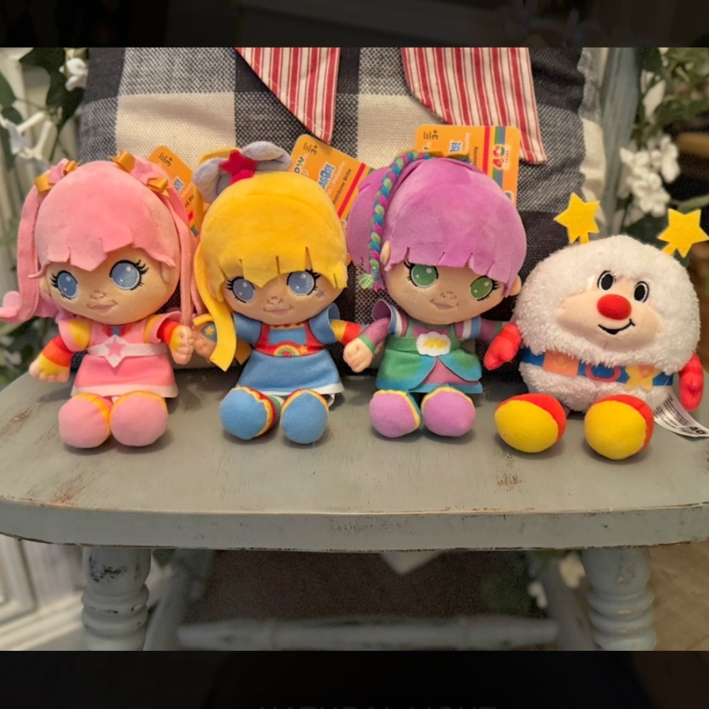 Rainbow Brite 40th Anniversary 8” Plush Set